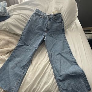 zara wide leg jeans